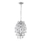 Cwi Lighting Charismatic 2 Light Down Mini Pendant With Chrome Finish 5011P9C-R (Clear) - alternate 1